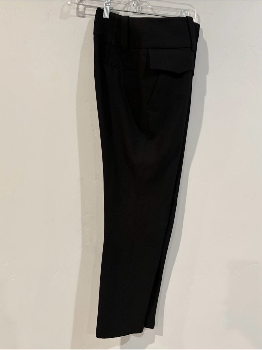 Alexander McQueen Designer Women’s Dress Pants Size 42 US6 Made In Italy Black